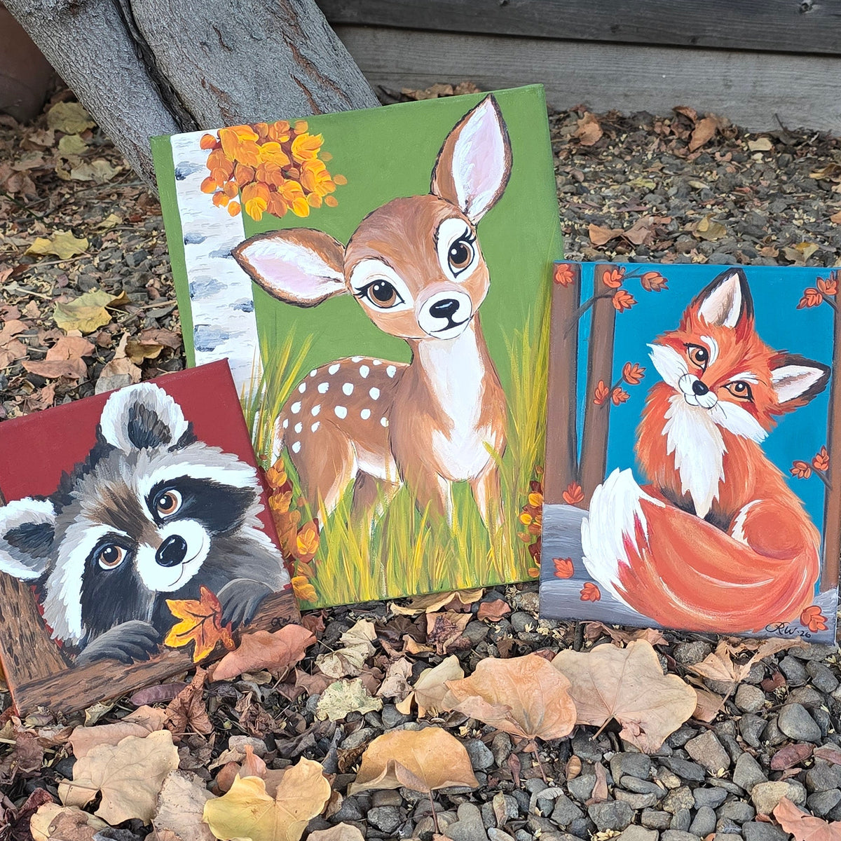Deer Friends | November Paint & Sip in Visalia, CA
