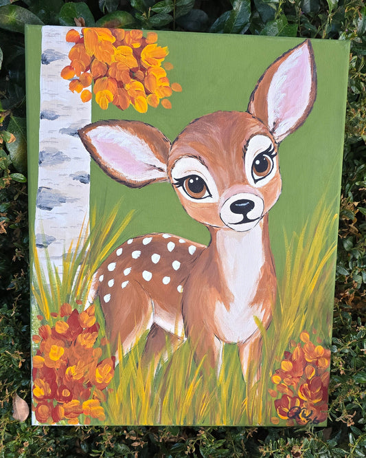 Deer Friends | November Paint & Sip in Visalia, CA