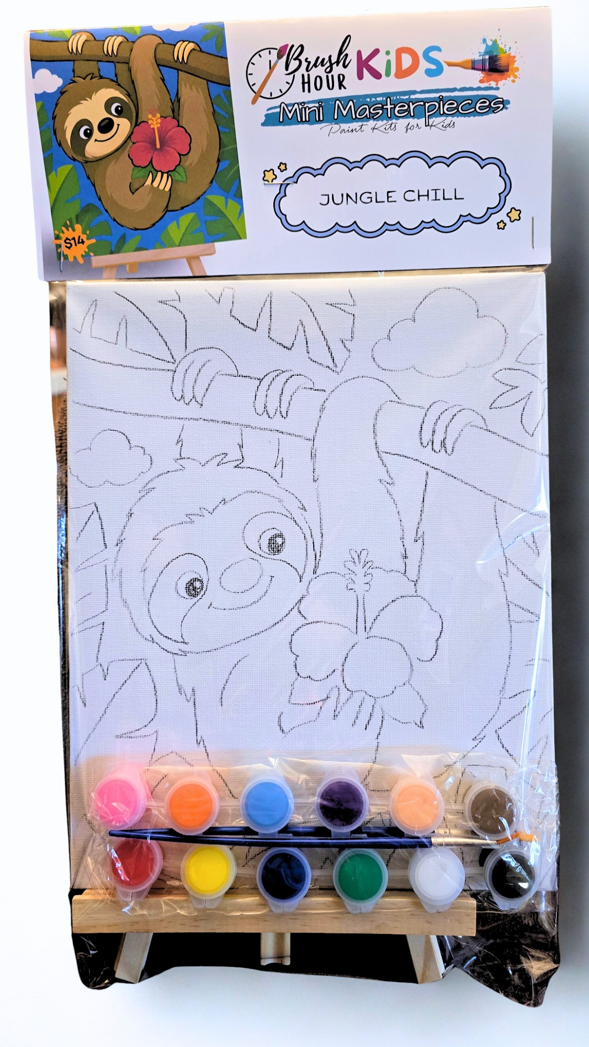 🎨Brush Hour Kids - Mini Masterpieces Kids Paint Kits