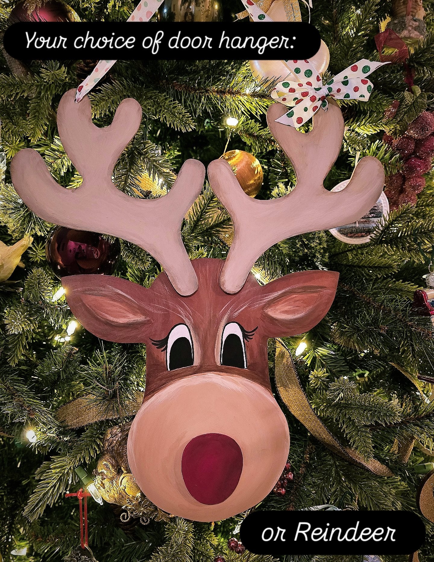 🎅Christmas Door Hanger Paint & Sip 12/14/25 - PICK 2!🎄