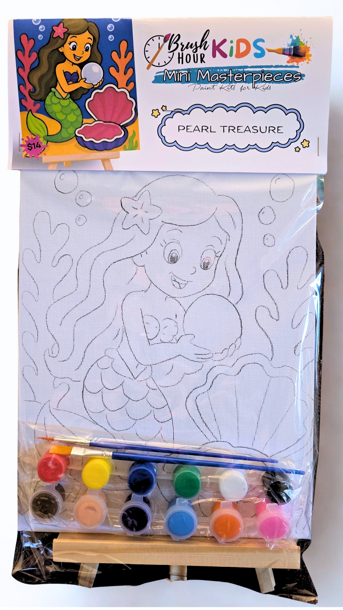 🎨Brush Hour Kids - Mini Masterpieces Kids Paint Kits