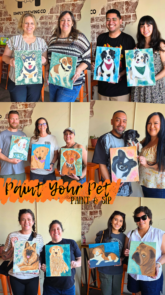 Paint Your Pet | Aug 9 | Simply Brewing, Visalia