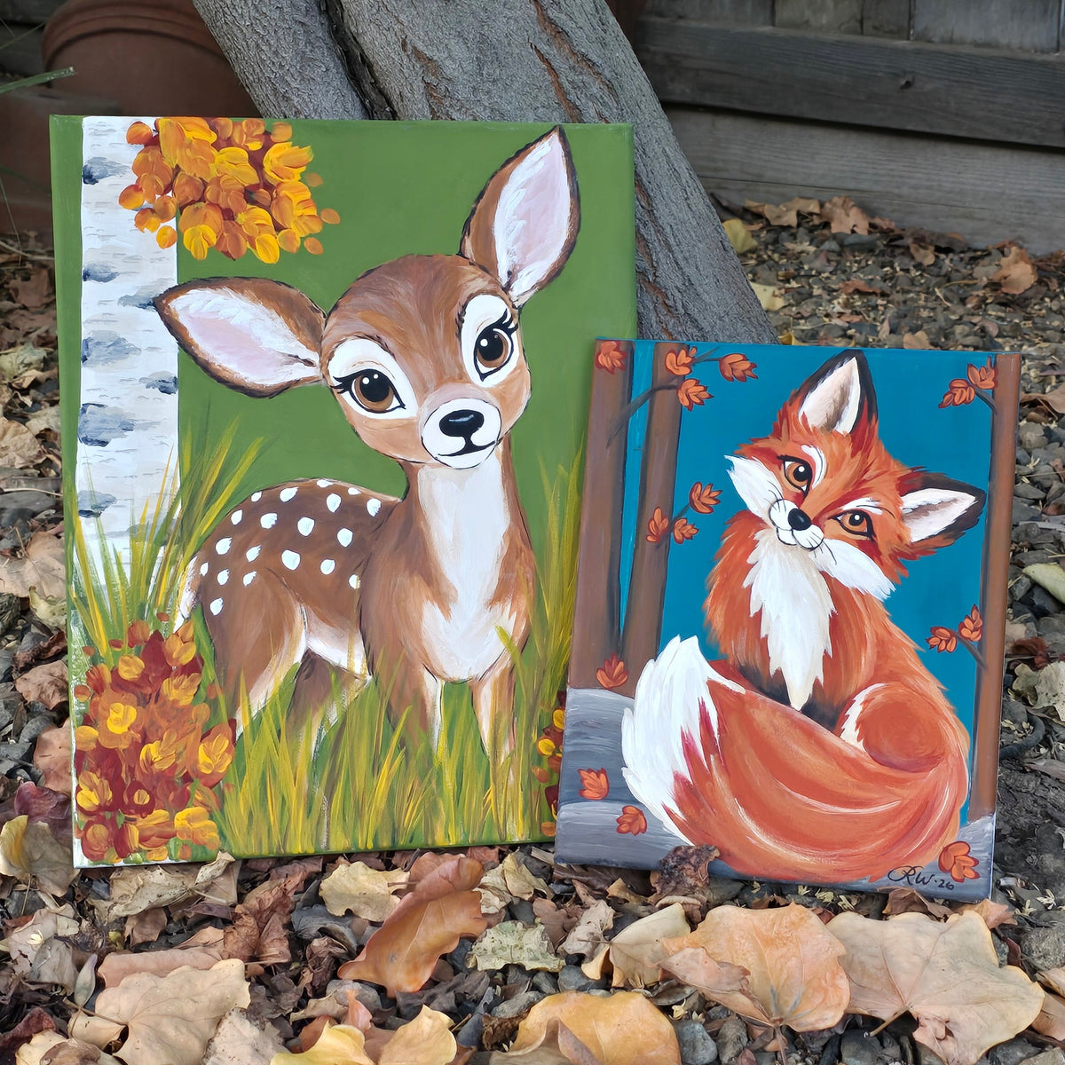 Deer Friends | November Paint & Sip in Visalia, CA