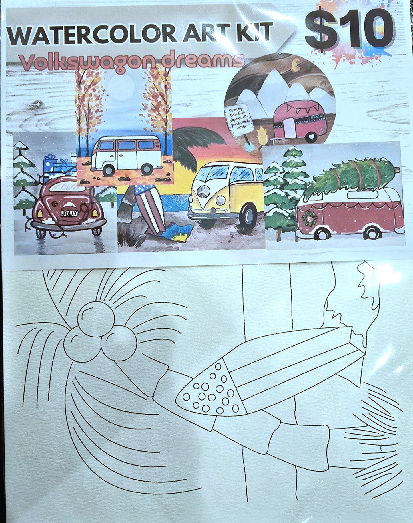 🎨 Watercolor Painting Kits