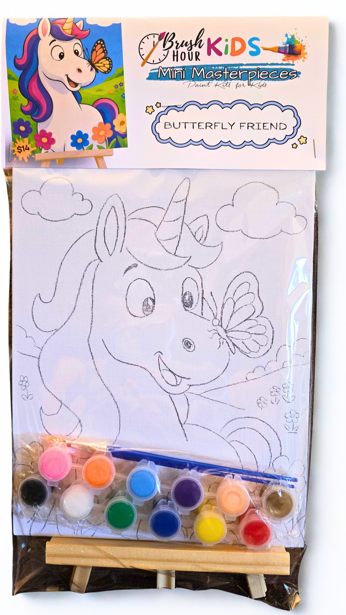 🎨Brush Hour Kids - Mini Masterpieces Kids Paint Kits