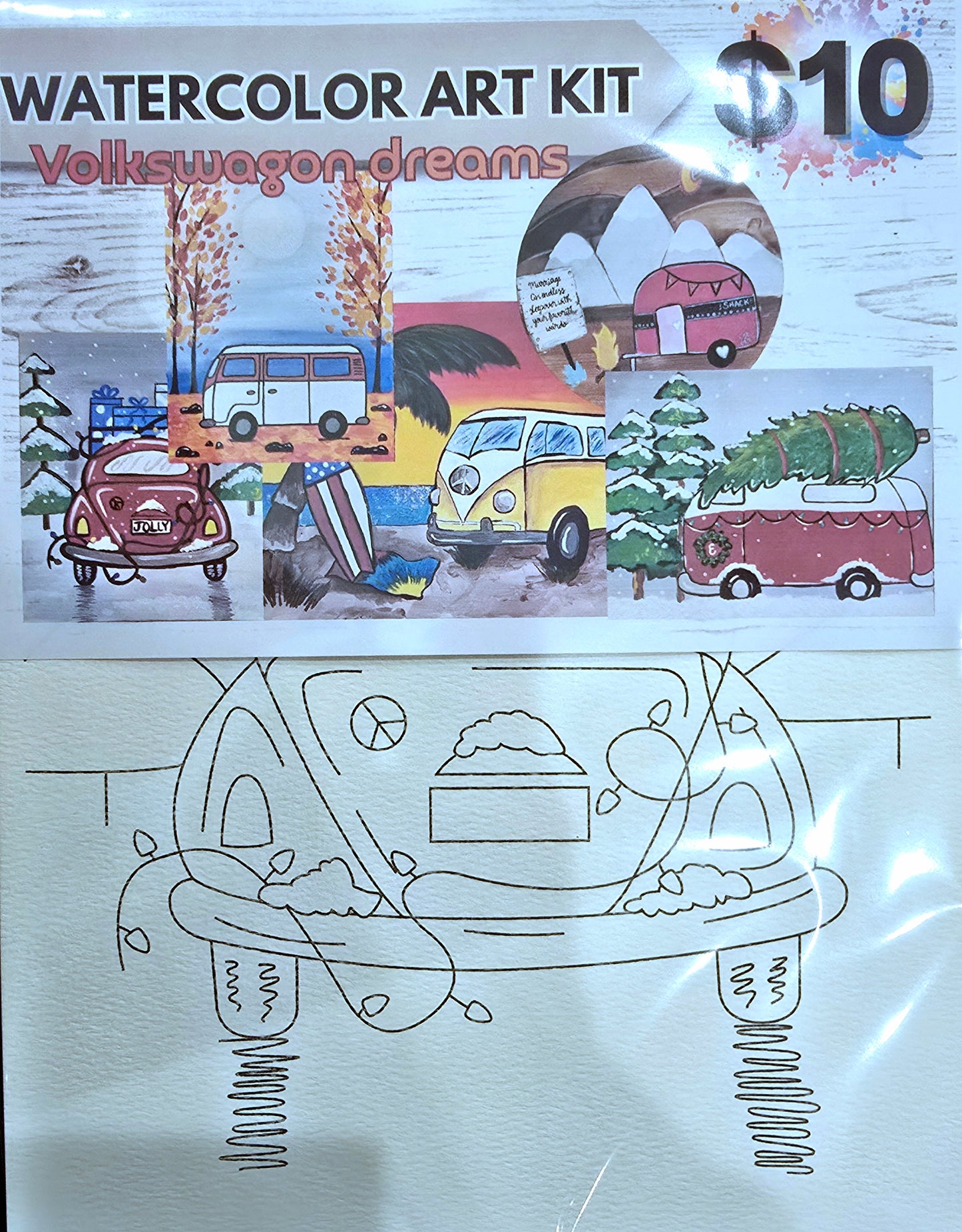 🎨 Watercolor Painting Kits