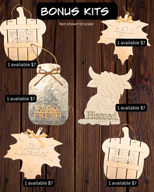 Wooden Paint Kits – Create & Connect