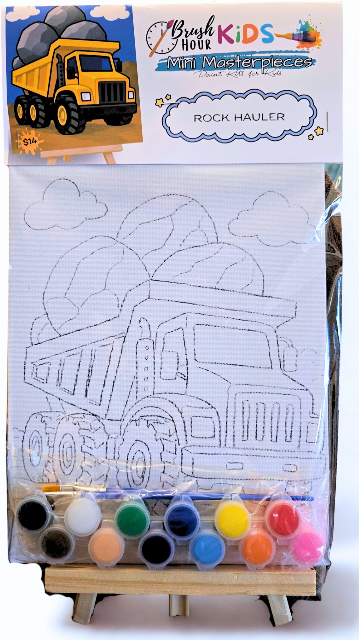 🎨Brush Hour Kids - Mini Masterpieces Kids Paint Kits